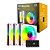 Kit 3 Fan e Controladora RGB, Cooler Fan Gaming F9-L650WHRGB C3Tech - Branco - Imagem 5