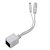 Adaptador de Cabo Injetor PoE, Par Macho e Fêmea, 5V/ 12V/ 24V/ 48V, Até 40m de Distância, Branco - FC - Imagem 2