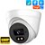 Câmera de Segurança Dome, IP PoE, 6MP, Aúdio Bidirecional, Visão Noturna e Detector de Movimento, Smart Life e Tuya APP - Imagem 2