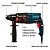 Furadeira Rotatoria 220v com 12 Peças NAKASAKI Capacidade de Perfuração: Aço, Madeira e Concreto - NK2603 - Imagem 4