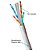 Metro de Cabo de Rede LAN 4PX24AWG CAT6 UTP LSZH -100% Cobre Wec, Branco - Imagem 4