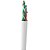 Metro de Cabo de Rede LAN 4PX24AWG CAT6 UTP LSZH -100% Cobre Wec, Branco - Imagem 1