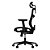 Cadeira Ergonômica Elements Vertta Pro Preta, Full Mesh, Ajuste 3D, Reclinação 150°, Suporte Lombar, BIFMA - Imagem 3