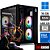 Computador Gamer Aquarius Core i3-8100, SSD 480GB , 16GB (2x8GB) DDR4, Placa de Vídeo Radeon RX580, 8GB 256-bit - Imagem 1