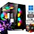 Computador Gamer Ryzen 5 5600GT Vega 7, RAM 16GB DDR4, SSD 1 TB M.2 NVMe, Windows 11 Pro, Gabinete Aquarius - Imagem 1