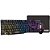 Kit Gamer KM52 K-Mex RGB - Teclado Anti-Ghosting KM52, Mouse M0A8 1000 DPI, Mousepad FX-X2218 - B3KM5228U11CB1X - Imagem 1
