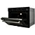 Forno a Gás de Embutir Fischer Infinity 50L com Grill Elétrico, Timer 120 min, Temperatura 160-260°C, Vidro Duplo, 110V - Imagem 3