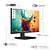 Monitor LED 23,8" HQ  Widescreen, 75hz, 5ms, FullHD+ 1920x1080, HDMI, VGA, Vesa, Ajuste de inclinação - M24HQ - Imagem 3