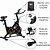 Bicicleta Ergométrica Odin Fit Chase para Spinning, Roda de Inércia 5kg, Mecânica Silenciosa - Preta - Imagem 4