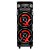 Caixa de Som Amplificada RMS Amvox ACA1000 NewX, Bluetooth 5.0, LED, PowerX, USB/SD, Bivolt - Preto - Imagem 2