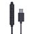 Fone de Ouvido Estéreo com Microfone, Conector USB-C, Acabamento em Alúminio, Cabo 1,2m, TCN Classic - Preto - Imagem 4