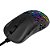 Mouse Gamer Marvo Pro G946 Sunspot S2, Sensor Óptico 1.000 DPI, 6 Botões, RGB, Cabo Trançado 1,5m Nylon - Preto - Imagem 7