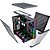 Gabinete Gamer Montech King 95 Pro, ARGB, Mid Tower ATX, Vidro Temperado, Sem Fonte, Com 6 Fans - Preto - Imagem 2