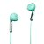 Fone De Ouvido Stereo, Super Bass, com Microfone, Entrada 3.5mm, Fio 1.3 Metros, A'Gold, FN-A10 - Verde - Imagem 3
