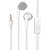Fone De Ouvido Stereo, Super Bass, com Microfone, Fio 1.2 Metros, A'Gold, FN-A05 - Branco - Imagem 2