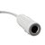 Adaptador Tipo-C para P2 A'Gold CBA-09, Conector USB-C Macho para P2 Fêmea, Adaptador Fone de ouvido - Branco - Imagem 6