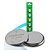 Bateria Botão de Lítio Não Recarregavel Intelbras CR2032, 220mAh 3V, 20x3,2mm Li/MnO (Cartela com 5 Unidades) - Imagem 1