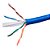 Caixa de Cabo de Rede 305m UTP CAT6 4P Intelbras IMPACT GIGA IG6CAZ Azul, 23 AWG, PVC CMX, 100% Cobre - Imagem 7