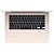 MacBook Air Apple Starlight 13,6" M3, 16GB RAM, 256GB SSD - Tela Liquid Retina 500 nits, Wi-Fi 6E, Touch ID, MC8J4LL/A - Imagem 2
