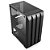 Gabinete Gamer C3Tech MT-G100BK Mid Tower, Lateral em Vidro Temperado, USB 2.0 + USB 3.0, s/Fonte - Preto - Imagem 3
