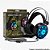 Headset Gamer USB Kestrel PH-G720BK C3Tech, Over-Ear, Microfone Integrado, Iluminação RGB, Áudio Virtual 7.1, 50mm - Imagem 1