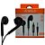 Fone De Ouvido Stereo, com Microfone, Super & Deep Bass, Fio 1.2 Metros, A'Gold, FN-A07 - Preto - Imagem 1