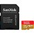 Cartão Micro SD SanDisk Extreme 64GB U3 V30 A2 com Adaptador SD 170MB/s - SDSQXAH-064G-GN6MA - Imagem 7