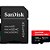 Cartão Micro SD SanDisk Extreme Pro UHS-I 128GB U3 V30 A2 200MB/s com Adaptador SD - 4K UHD e Full HD - Imagem 3