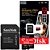 Cartão Micro SD SanDisk Extreme Pro UHS-I 128GB U3 V30 A2 200MB/s com Adaptador SD - 4K UHD e Full HD - Imagem 1