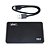 Case HD Externo USB 3.0 Sata 2.5", Até 4TB, KNUP, KP-HD013 - Preto - Imagem 3