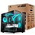 Gabinete Gamer Aquário C3Tech MT-G920BK, Mid Tower, Vidro Temperado, Suporte Water Cooler, Sem Fonte, Preto - Aquarius - Imagem 1