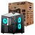 Gabinete Gamer Aquário C3Tech MT‑G950BK, Mid Tower, Vidro Temperado, USB 3.0, Sem Fonte, Preto - Aquarius - Imagem 1