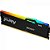 Memória RAM Gamer Desktop 16GB DDR5 RGB, Kingston Fury Beast, 16GB, 5200Mhz, Black, KF552C36BBEA-16 - Imagem 4