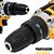 Parafusadeira Furadeira De Impacto Profissional 21v TB-21PX 2 Baterias Sem Fio E Acessórios Com Maleta 60Hz Amarelo - Imagem 7