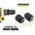 Parafusadeira Furadeira De Impacto Profissional 21v TB-21PX 2 Baterias Sem Fio E Acessórios Com Maleta 60Hz Amarelo - Imagem 8