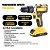 Parafusadeira Furadeira De Impacto Profissional 21v TB-21PX 2 Baterias Sem Fio E Acessórios Com Maleta 60Hz Amarelo - Imagem 3