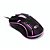 Mouse Gamer com Fio USB S1 FY, Iluminação RGB e Design Ergonômico, Preto - Imagem 5