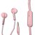 Fone De Ouvido Stereo, Super Bass, com Microfone, Entrada 3.5mm, Fio 1.3 Metros, A'Gold, FN-A10 - Rosa - Imagem 2