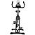 Bicicleta Ergométrica Para Spinning Mecânica 8kg Odin Fit Pace 3000, Cor Preto/Vermelho - Imagem 4