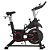 Bicicleta Ergométrica Para Spinning Mecânica 8kg Odin Fit Pace 3000, Cor Preto/Vermelho - Imagem 1