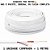Metro de Cabo Coaxial 4mm Trançado com Alimentação Interna para CFTV, Diproseg, 2x26AWG - Branco (Venda por Metro) - Imagem 6