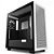 Gabinete Gamer NZXT H7 Flow Mid Tower, Vidro Temperado,  ATX, Sem Fonte, 2 Fans, CM-H71FG-01 (Branco/Preto) - Imagem 3