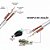 Metro Cabo Coaxial CFTV Condutti 4mm Dupla Blindagem 750 Ohms 2x26AWG Anti-Chama HIB RF4MMCEL Branco (Venda por Metro) - Imagem 3