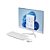 Computador All in One Ultra B830 Intel Celeron, 4GB RAM, SSD 120GB, Win 11, Microsoft 365 Personal + 1TB Nuvem, Branco - Imagem 4