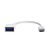 Cabo Adaptador OTG USB para USB-C HP DHC-TC105 Suporte para transmissão de dados de 5Gbps/s, Branco - Imagem 3