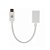 Cabo Adaptador OTG USB para USB-C HP DHC-TC105 Suporte para transmissão de dados de 5Gbps/s, Branco - Imagem 7
