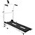 Esteira Mecânica Mile Fitness Dobrável 3 Inclinações Ajustáveis 110kg Display Tempo Distância Calorias 130x50x120cm - Imagem 1