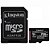Cartão de Memória MicroSD Kingston Canvas Select Plus 256GB, Classe 10, UHS-I, Leitura 100MB/s, com Adaptador SD - Imagem 2