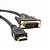 Cabo Conversor DVI 24+1 Macho para HDMI Macho 1.5 Metro KNUP, KP-YP5009, Banhado a Ouro - Imagem 2