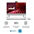 Computador Dell 24 All-in-One EC24250, 23.8" IPS Full HD, Intel Core i5, 8GB RAM, 1TB SSD, Win 11, AIO-i1303-A15, Branco - Imagem 2